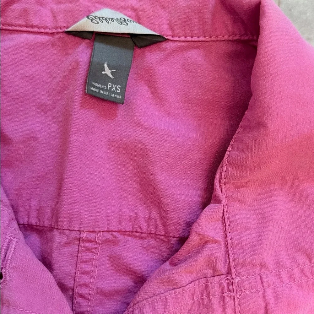 Eddie Bauer Pink Utility Jacket | Women’s Petite XS - Picture 3 of 8
